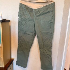 GAP Maternity Olive/Green Pants